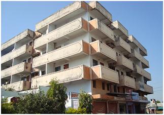 Student accommodation at the Nagpur campus